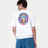 Tee-shirt Santa Cruz Grabke All Around Stack White