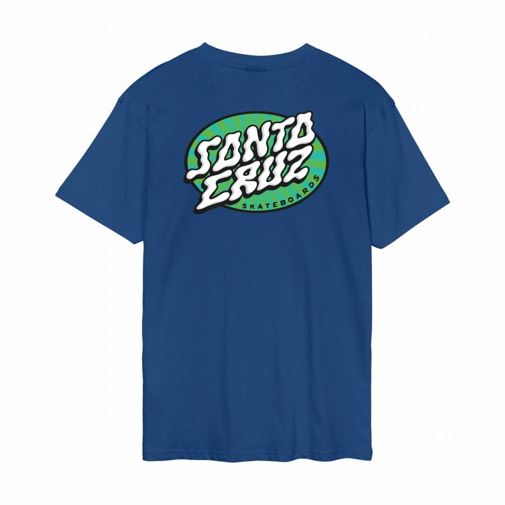 Tee-shirt Santa Cruz Vertigo Dot Rich Navy