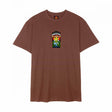 Tee-shirt Santa Cruz Kendall EOTW Front Sepia Brown