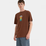 Tee-shirt Santa Cruz Kendall EOTW Front Sepia Brown
