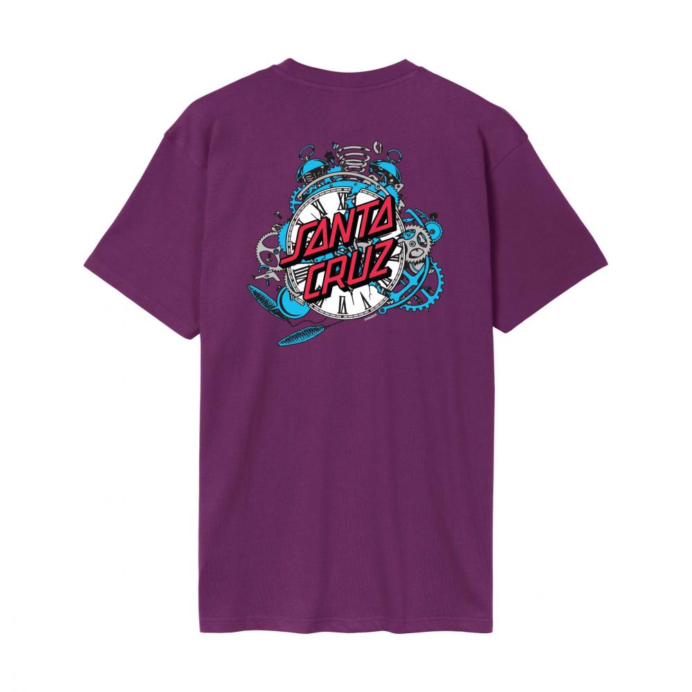 Tee-shirt Santa Cruz Grabke Exploding Dot Fresh Purple