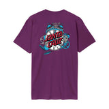 Tee-shirt Santa Cruz Grabke Exploding Dot Fresh Purple