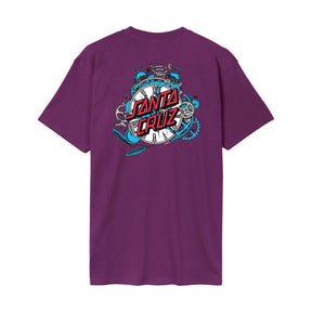 Tee-shirt Santa Cruz Grabke Exploding Dot Fresh Purple