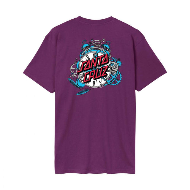 Tee-shirt Santa Cruz Grabke Exploding Dot Fresh Purple