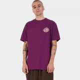 Tee-shirt Santa Cruz Grabke Exploding Dot Fresh Purple