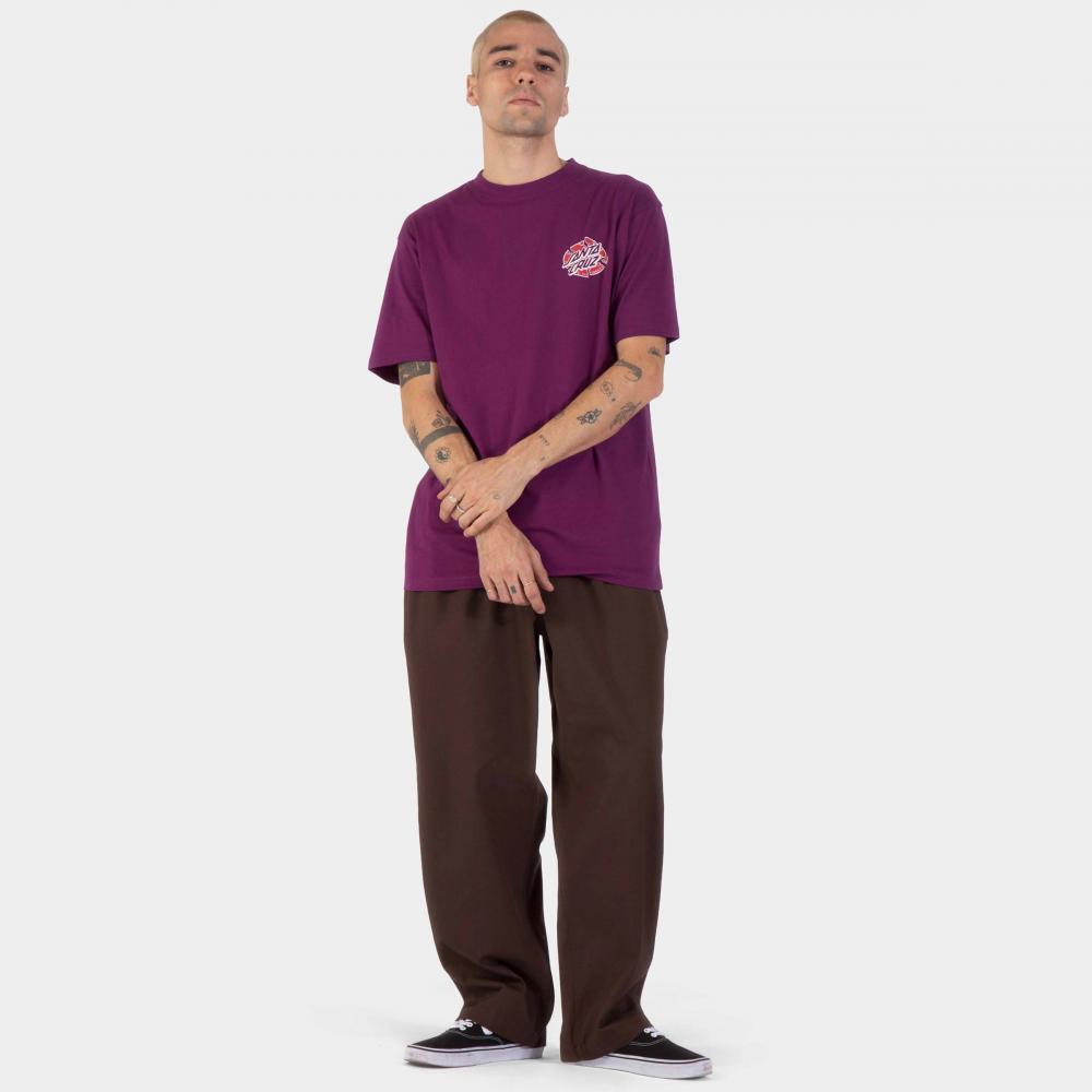 Tee-shirt Santa Cruz Grabke Exploding Dot Fresh Purple