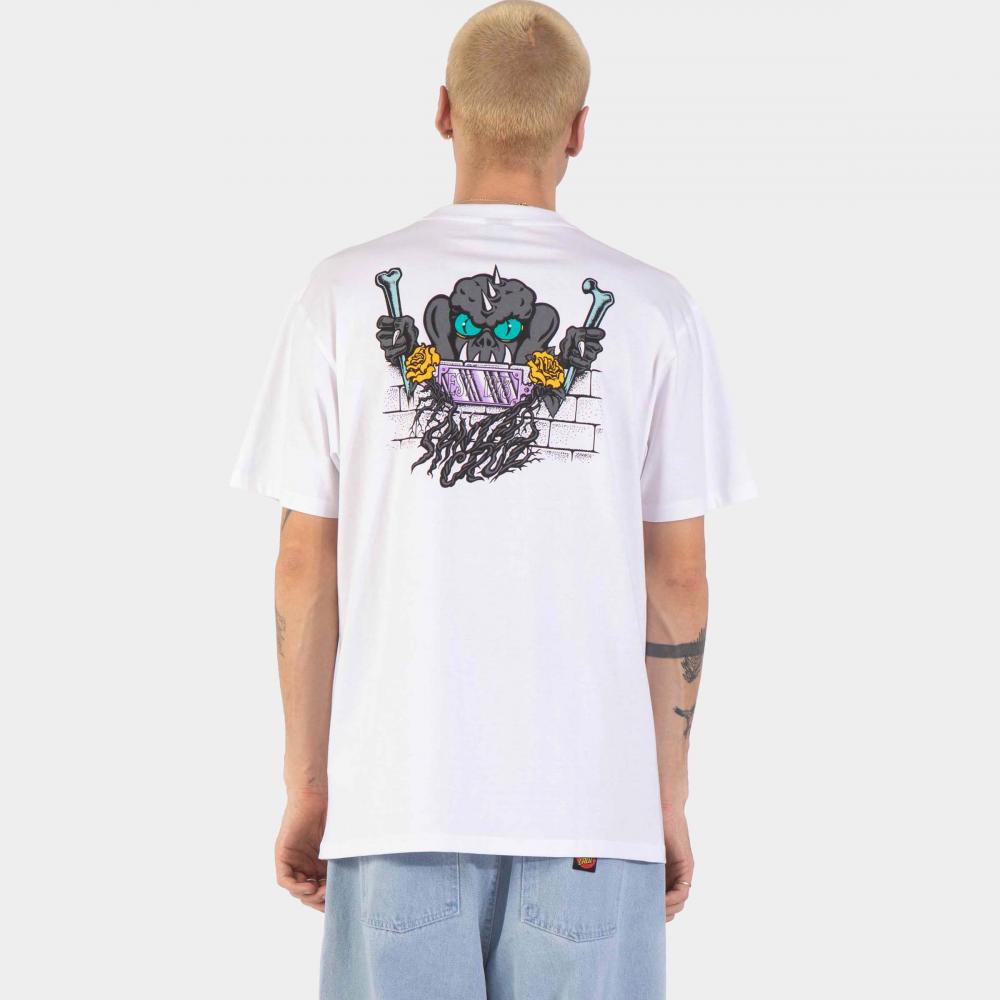 Tee-shirt Santa Cruz Rankine Monster White