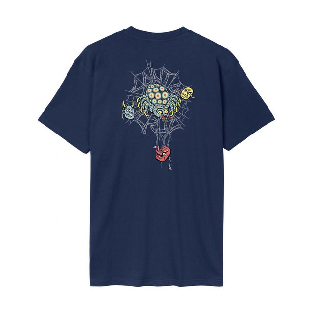 Tee-shirt Santa Cruz Dressen Spider Midnight Blue