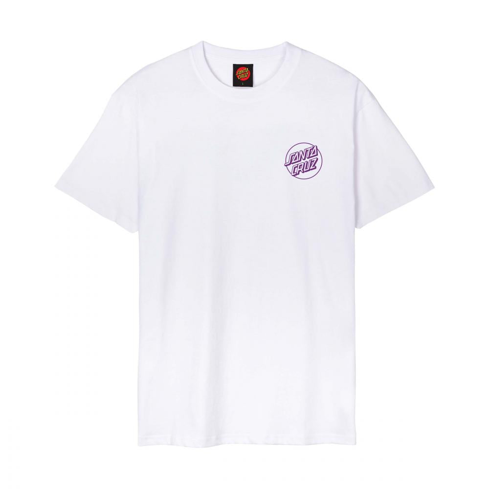 Tee-shirt Santa Cruz Forging Dot White