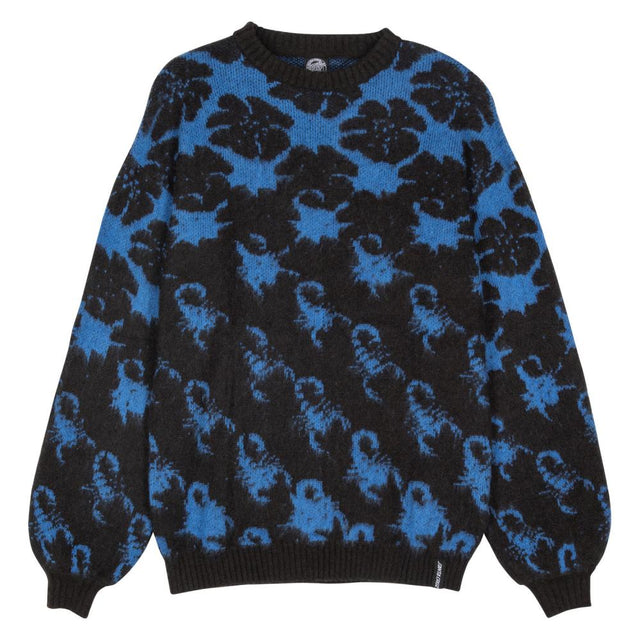 Pull femme Santa Cruz Meyer Freestyle Knit Blue / Black