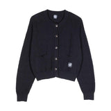 Sweat col rond femme Santa Cruz Wharf Knit Cardigan Black