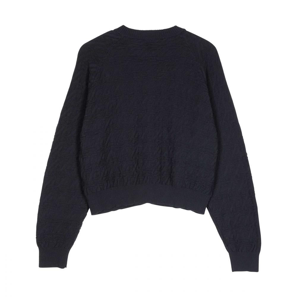 Sweat col rond femme Santa Cruz Wharf Knit Cardigan Black