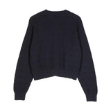 Sweat col rond femme Santa Cruz Wharf Knit Cardigan Black