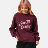 Sweat col rond femme Santa Cruz Ribbon Script Front Dark Cherry