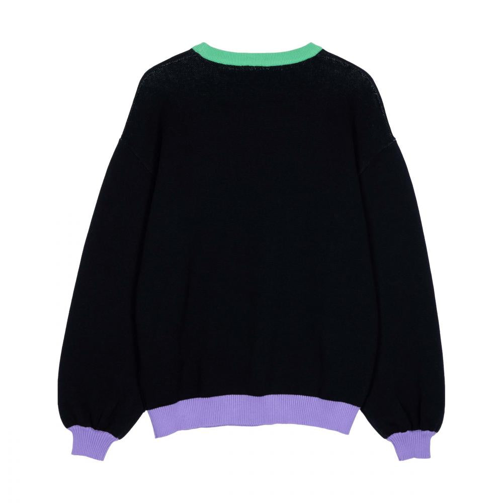 Pull femme Santa Cruz Field Butterfly Knit Black