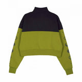 Sweat col rond femme Santa Cruz Split Sun Quarter Black Wash / Pesto