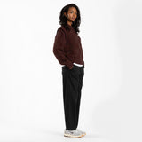 Pull femme Santa Cruz Check 2-in-1 Knit Cocoa Powder