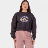 Sweat col rond femme Santa Cruz Star Snail Black Wash