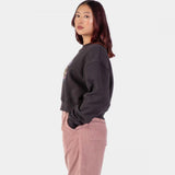Sweat col rond femme Santa Cruz Star Snail Black Wash