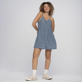 Robe femme Santa Cruz Sundance Skater Blue Check