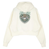 Sweat à capuche femme Santa Cruz Heart Set Off White
