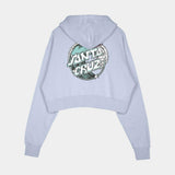 Sweat à capuche femme Santa Cruz Offshore Dot Barely Blue