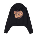 Sweat à capuche femme Santa Cruz Field Check Butterfly Black