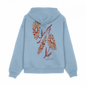 Sweat à capuche femme Santa Cruz Dizzy Daisy Zip Blue Aura