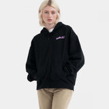 Sweat à capuche femme Santa Cruz Dizzy Daisy Zip Black