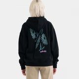 Sweat à capuche femme Santa Cruz Dizzy Daisy Zip Black