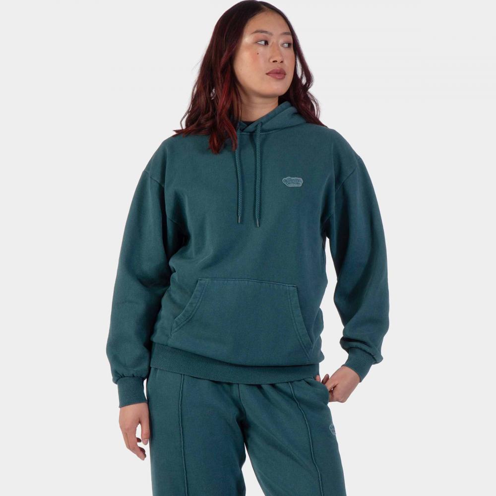 Sweat à capuche femme Santa Cruz Groovy Stack Deep Sea Wash