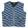 Veste femme Santa Cruz Classic Label Vest Blue Wave Check