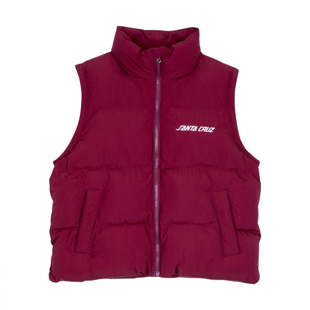 Veste femme Santa Cruz Strip 2 in 1 Quilted Dark Cherry