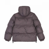 Veste femme Santa Cruz Opus Dot Quilted Brown Gingham