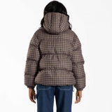 Veste femme Santa Cruz Opus Dot Quilted Brown Gingham