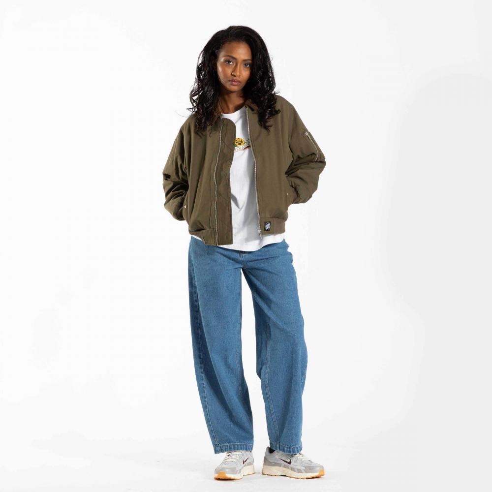 Veste femme Santa Cruz Pilot Bomber Olive