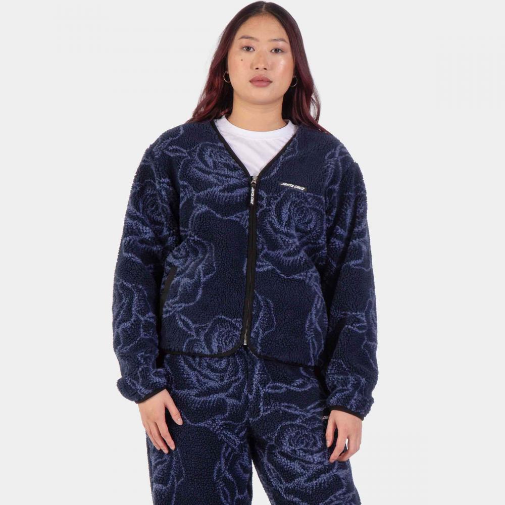 Veste femme Santa Cruz Homebody Navy Roses