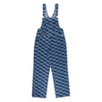 Pantalon femme Santa Cruz Classic Label Dungarees Blue Wave Check