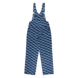 Pantalon femme Santa Cruz Classic Label Dungarees Blue Wave Check
