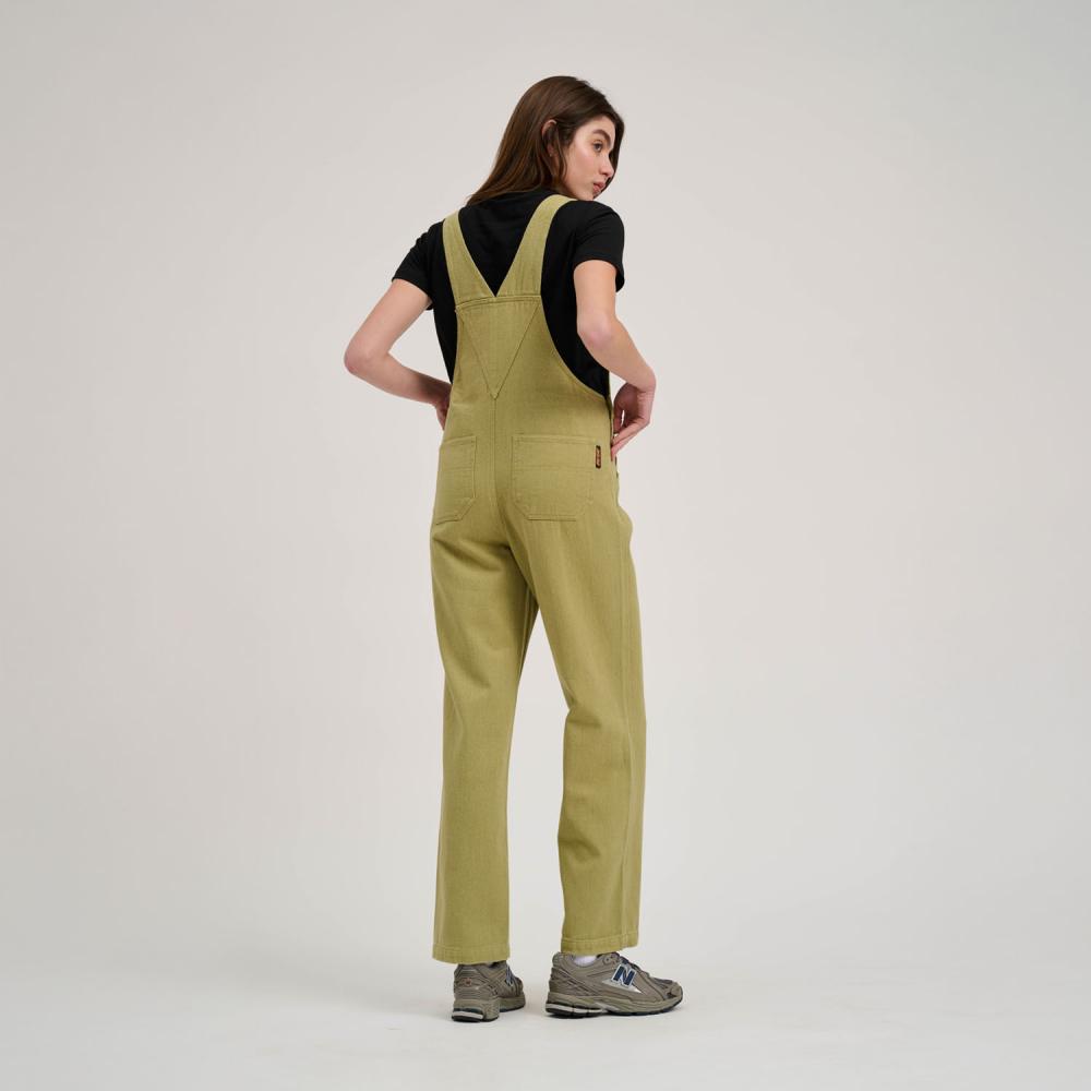 Pantalon femme Santa Cruz Classic Label Dungarees Light Khaki