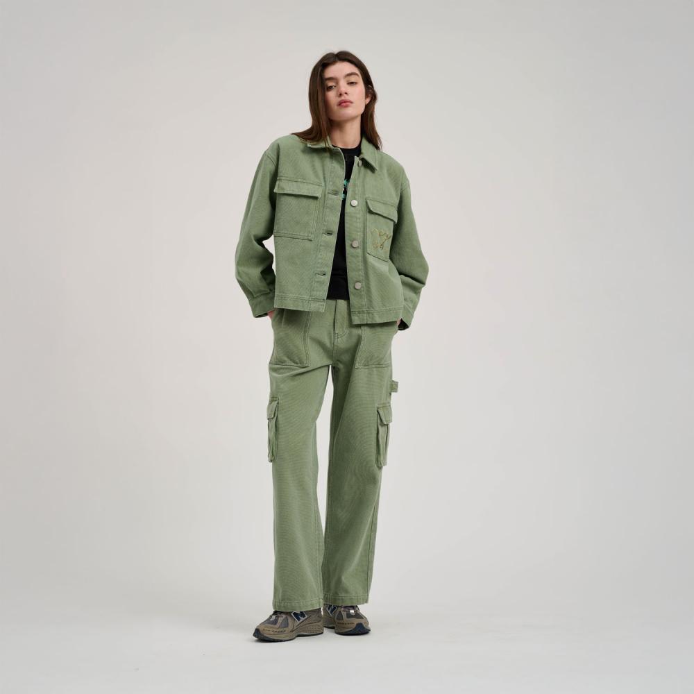 Pantalon femme Santa Cruz Workers Cargo Pale Sage Wash