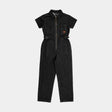 Pantalon femme Santa Cruz Line Up Utility Jumpsuit Black Wash