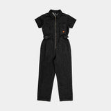 Pantalon femme Santa Cruz Line Up Utility Jumpsuit Black Wash