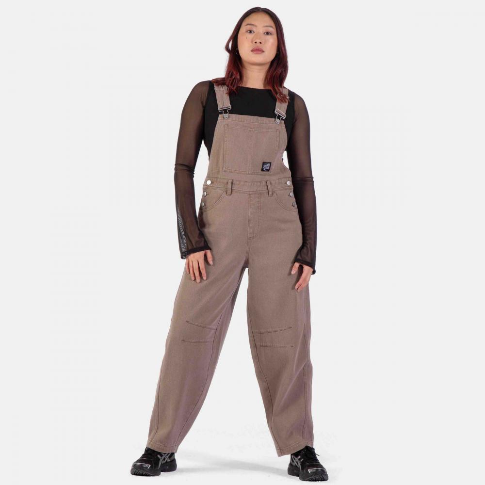 Pantalon femme Santa Cruz Opus Dot Barrel Dungarees Mole