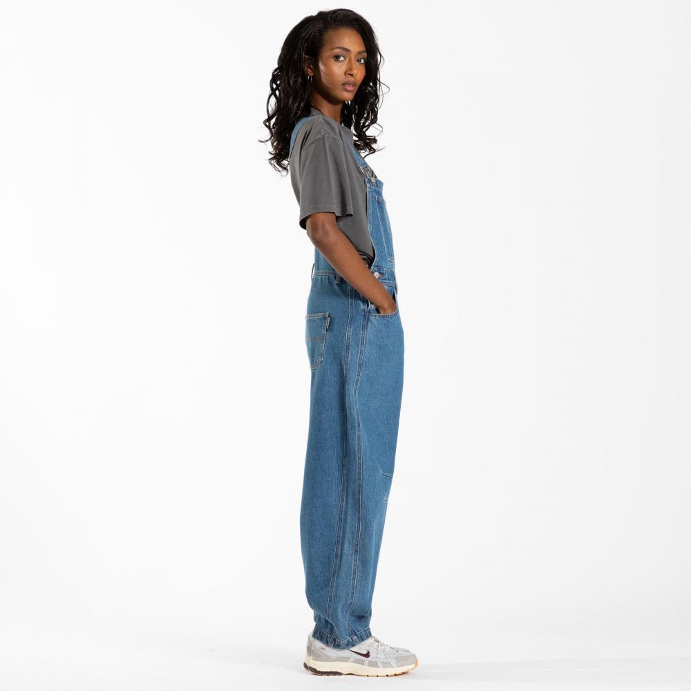 Pantalon femme Santa Cruz Opus Dot Barrel Dungarees Light Blue