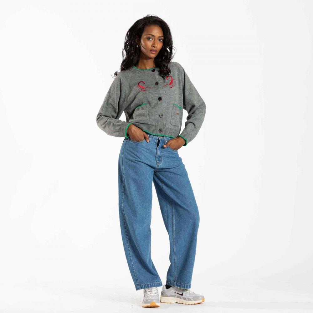 Pantalon femme Santa Cruz Classic Cinch Light Blue