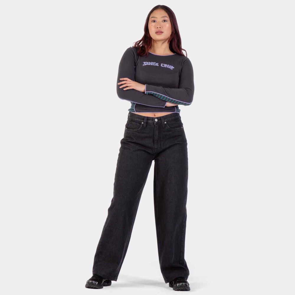 Pantalon femme Santa Cruz Classic Cinch Black Wash