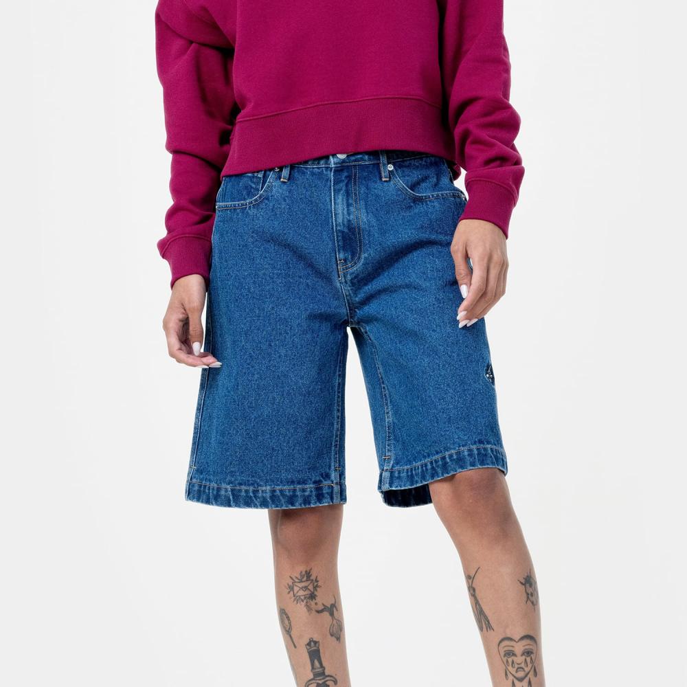 Short femme Santa Cruz Flutter Flash Classic Blue