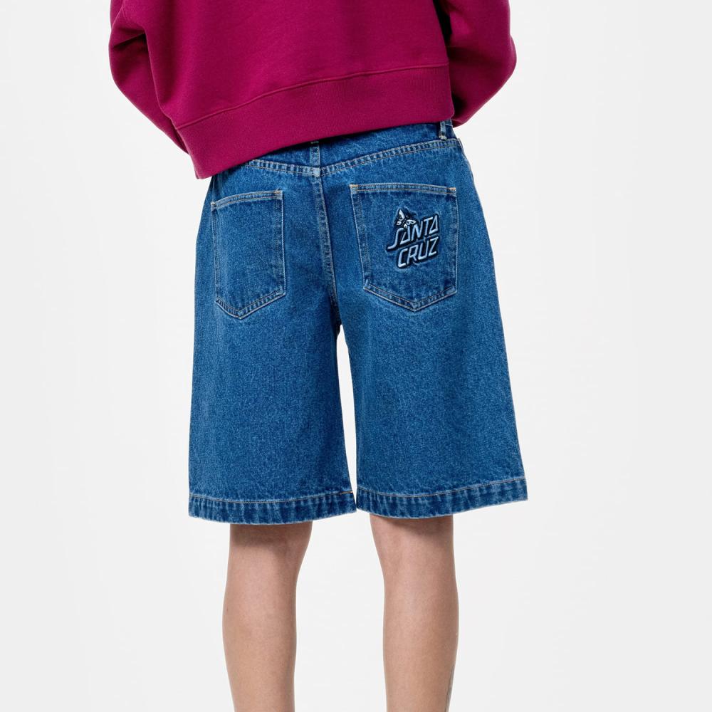 Short femme Santa Cruz Flutter Flash Classic Blue