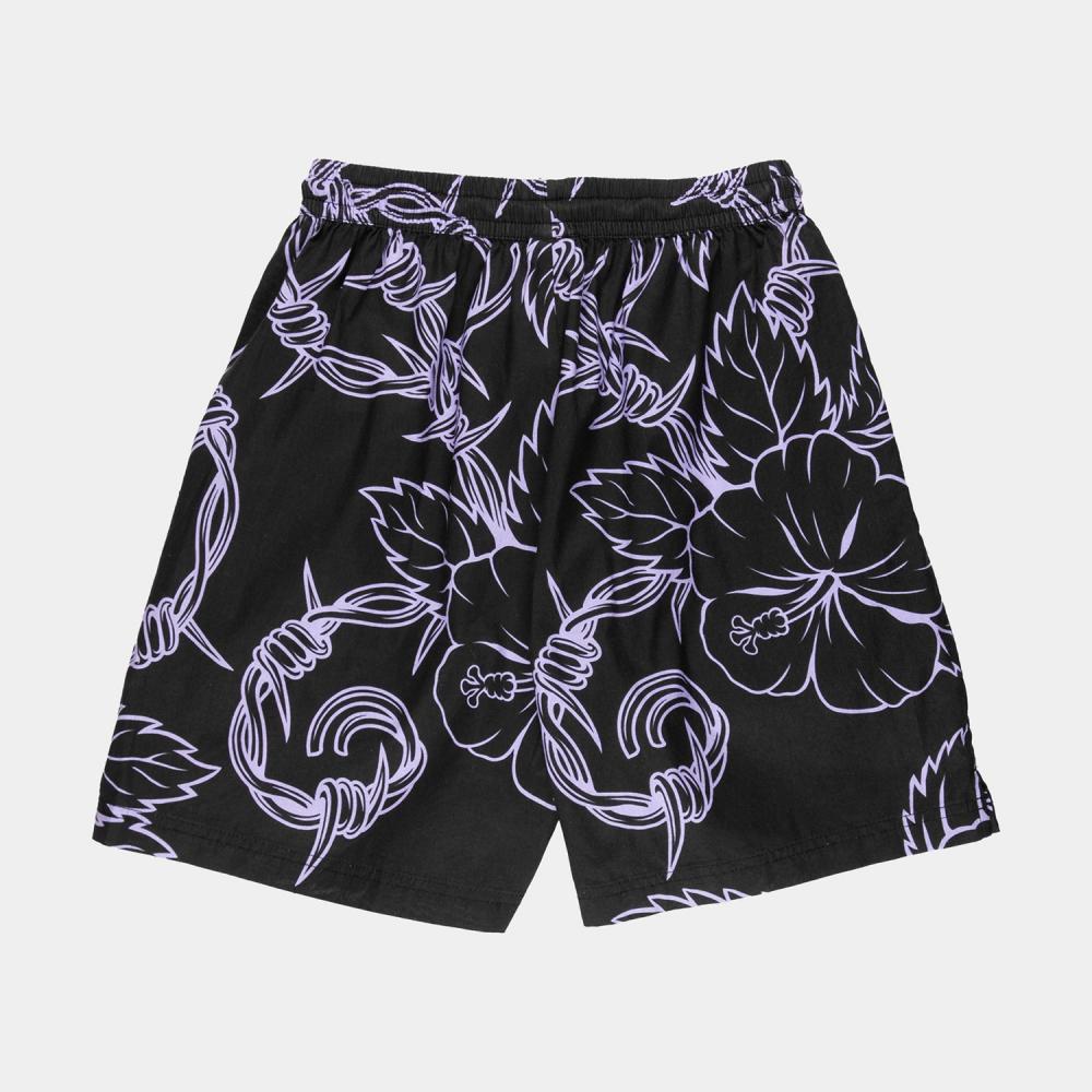 Short femme Santa Cruz Mono Cabana Black / Lavender